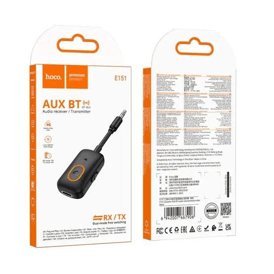 Aux Bluettouth 2 in 1